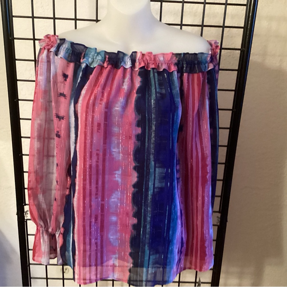 Multicolor Off-Shoulder Women's Top INC NWT